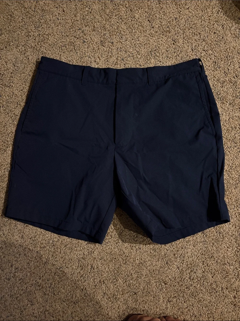 J. Crew Men's Dark Navy Flat-Front Shorts